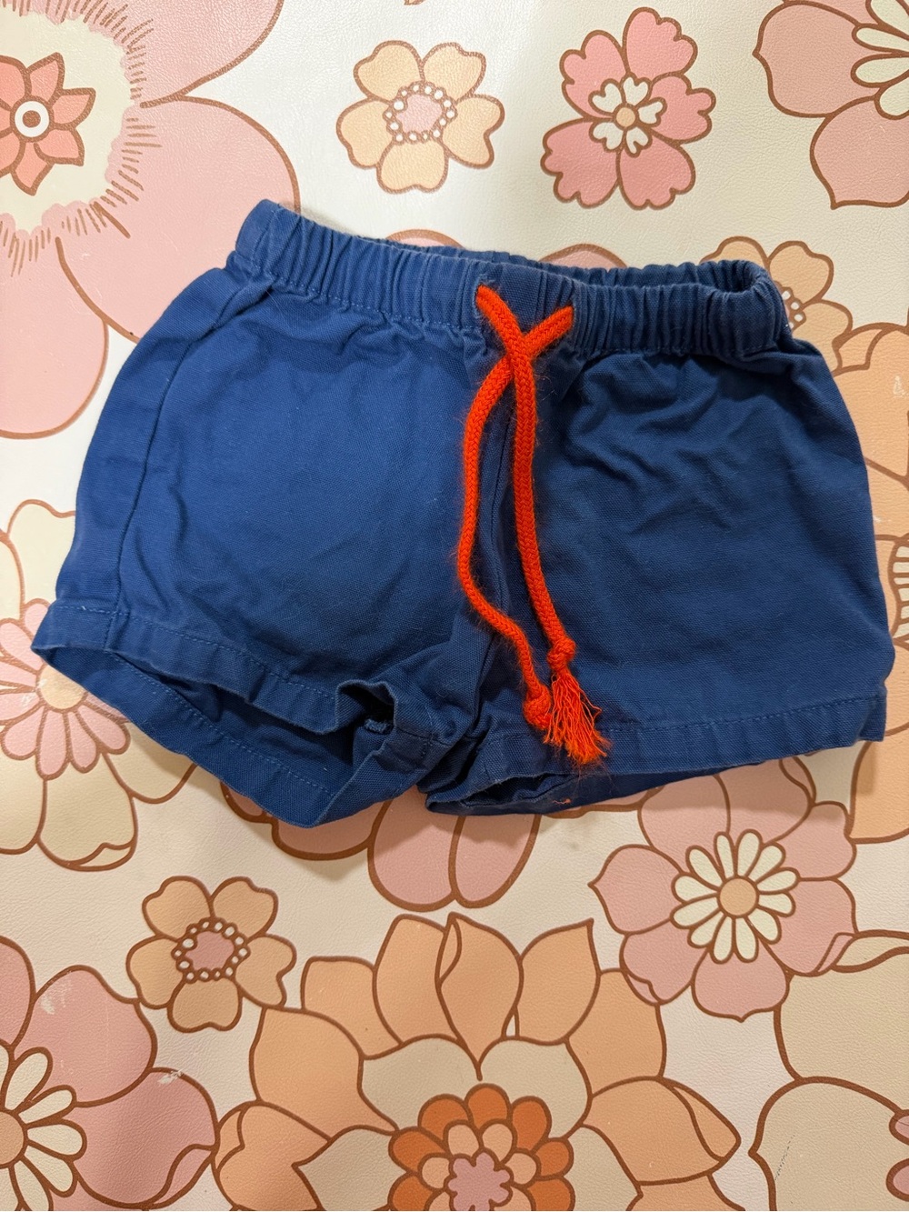Navy Blue Oso & Me Shorts